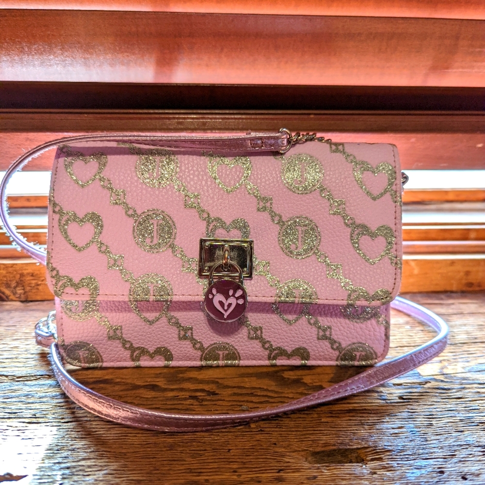 Pink and Silver Justice Purse